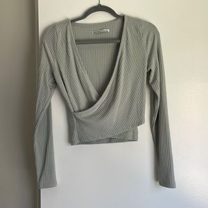 Abercrombie Wrap Sweater